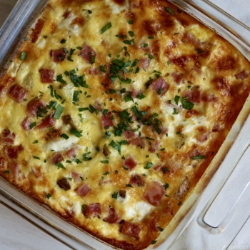Image of a breakfast casserole