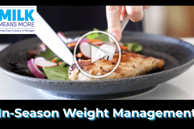 Milk Means More YouTube In-Season Weight Management Video.