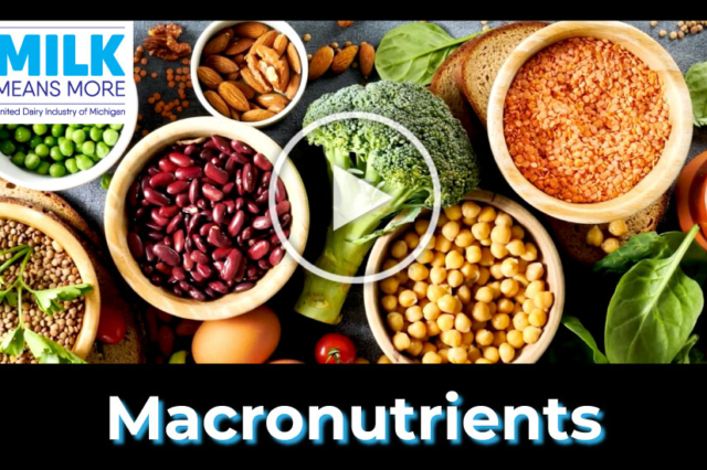 Milk Means More YouTube Macronutrients Video.